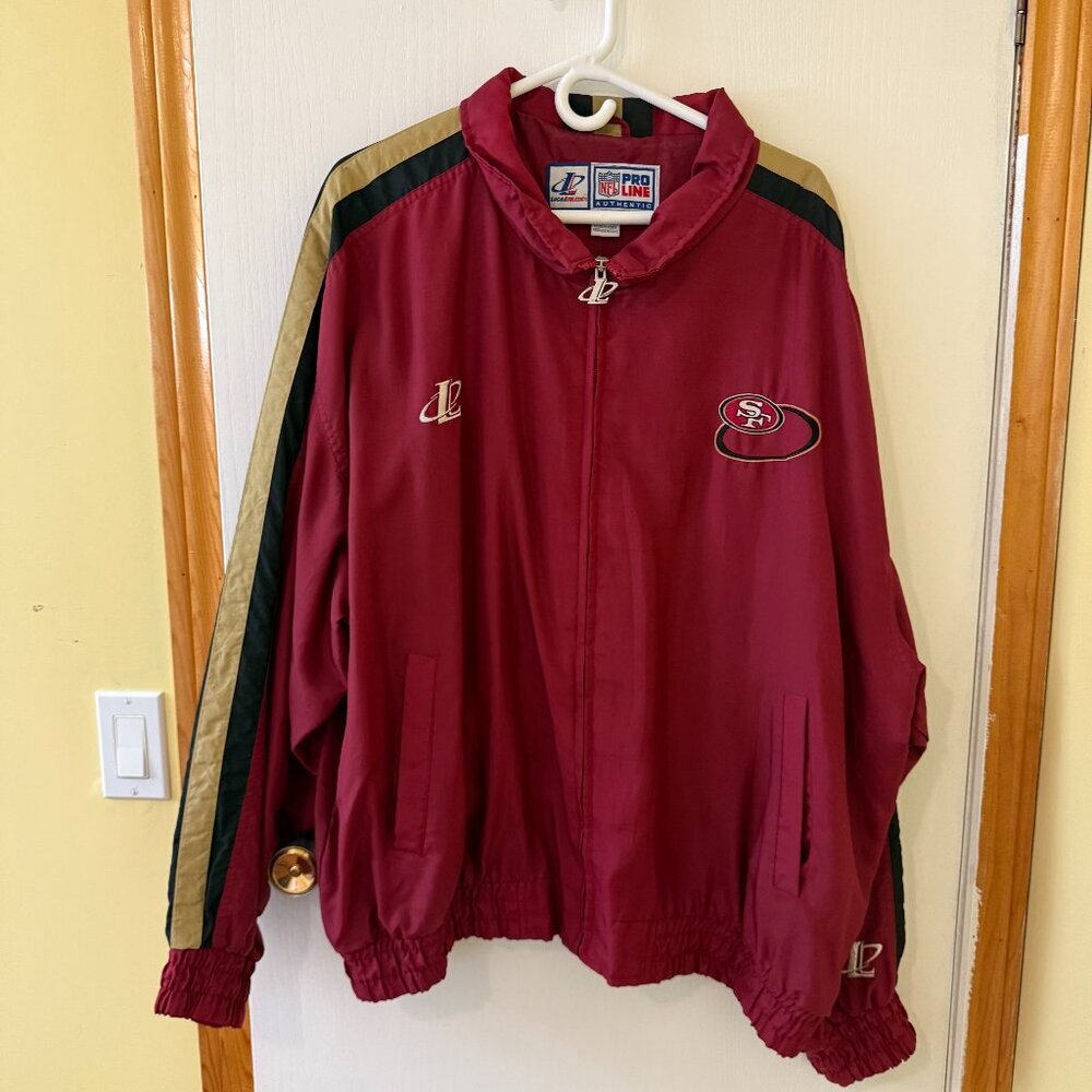 Vintage NFL Coat San Francisco 49ers Jacket XXL